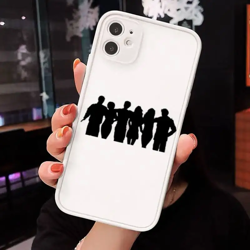 

Friends TV Phone Cases Matte For iPhone 12 Mini 11 Pro XR XS Max 7 8 Plus X Hard PC Back Cover