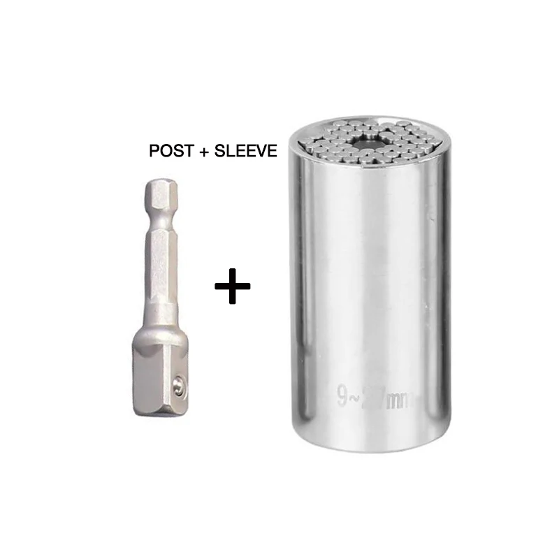 

Универсальный рукав 9-27, многофункциональная волшебная ручная электродрель, 1/2 набор удлиненных втулок, аппаратные инструменты