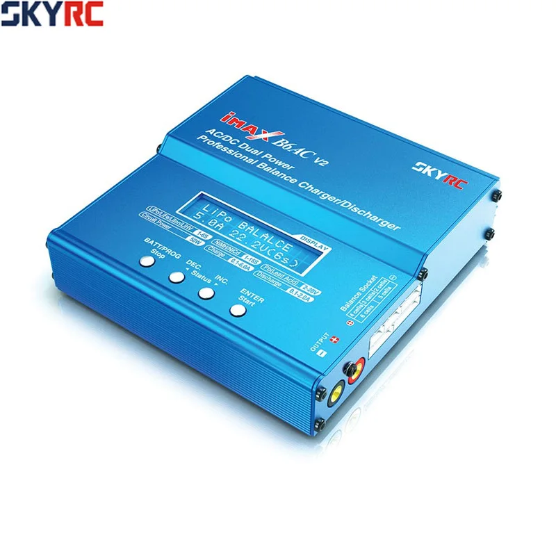 Оригинальное зарядное устройство SKYRC iMAX B6AC V2 50 Вт Lipo RC Dis для вертолета