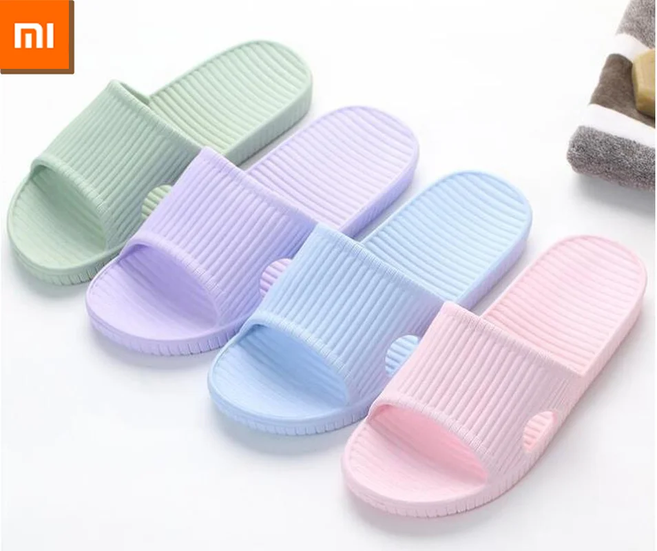 

New Xiaomi Youpin Slippers Soft Ladies Men's Children's Sandals Non-slip Home Shower Slippers Children Casual Shoes Smart Home