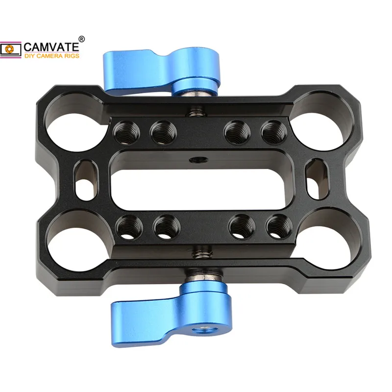 CAMVATE 15 мм высота Riser офсетная печать и отверстиями штанговый зажим с 1/4 &quot 20