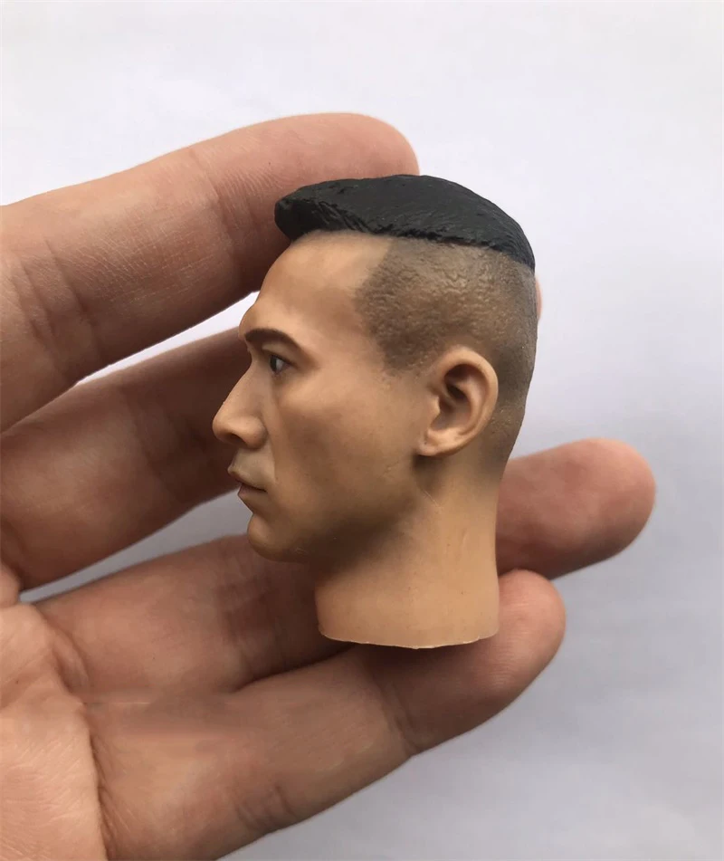 

Hot Sales Scale 1/6th Asian Man Superstar Male Liu Ye Head Sculpture For Usual 12inch Doll Action Collectable