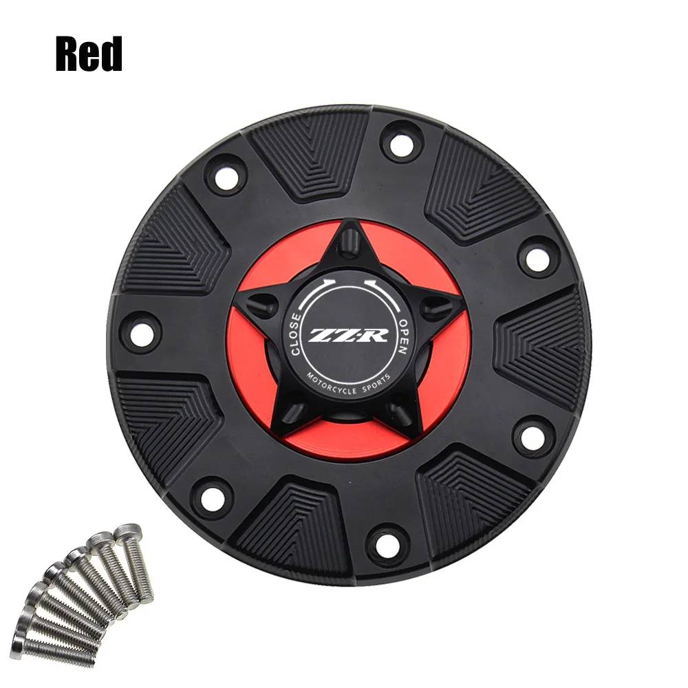 Крышка топливного бака ZZR для Kawasaki ZZR400 ZZR600 ZZR1100 1993 2006 аксессуары мотоциклов CNC