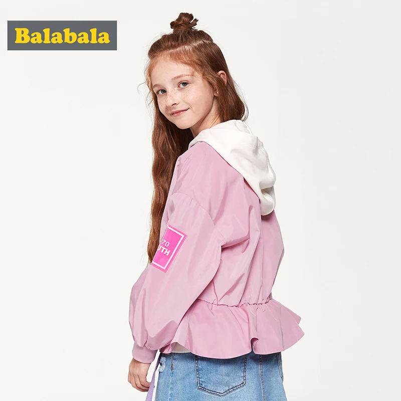 Детская куртка для девочек бейсбольная форма весна 2019 новая детская одежда