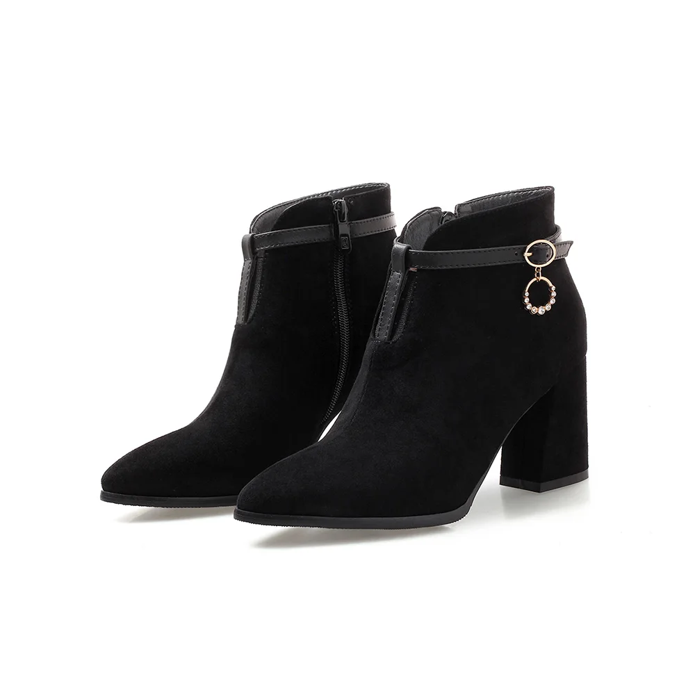 Женские ботильоны челси на каблуке 3 дюйма черные или абрикосовые Ботинки модель