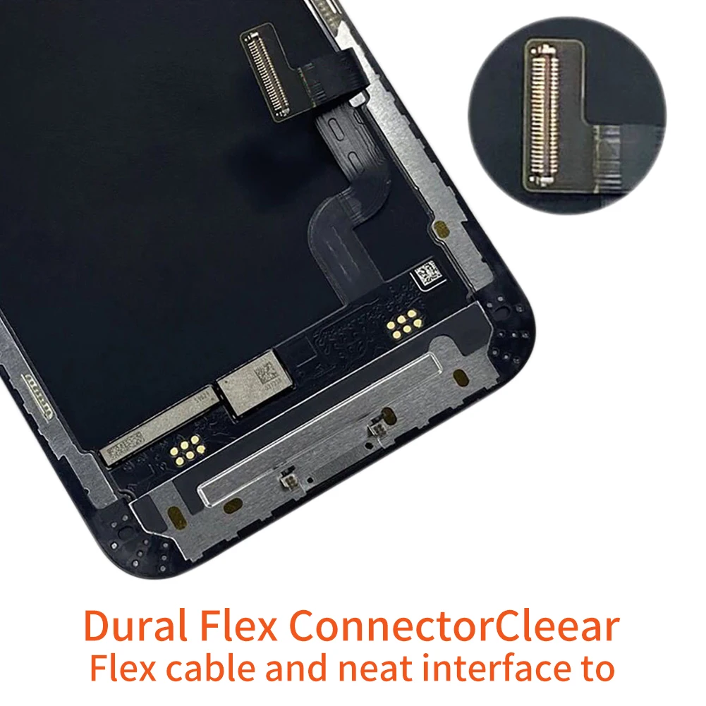 Pantalla LCD de repuesto para m&oacute;vil, montaje de digitalizador t&aacute;ctil, OLED, para iPhone 12 mini 12Pro 12 ProMax Pro-4