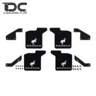 Брызговики DJ TRAXXAS TRX4, металлические резиновые Брызговики, брызговик Бронко 2021, металлический кронштейн, запчасти для радиоуправляемых автомобилей, аксессуары для дистанционного управления