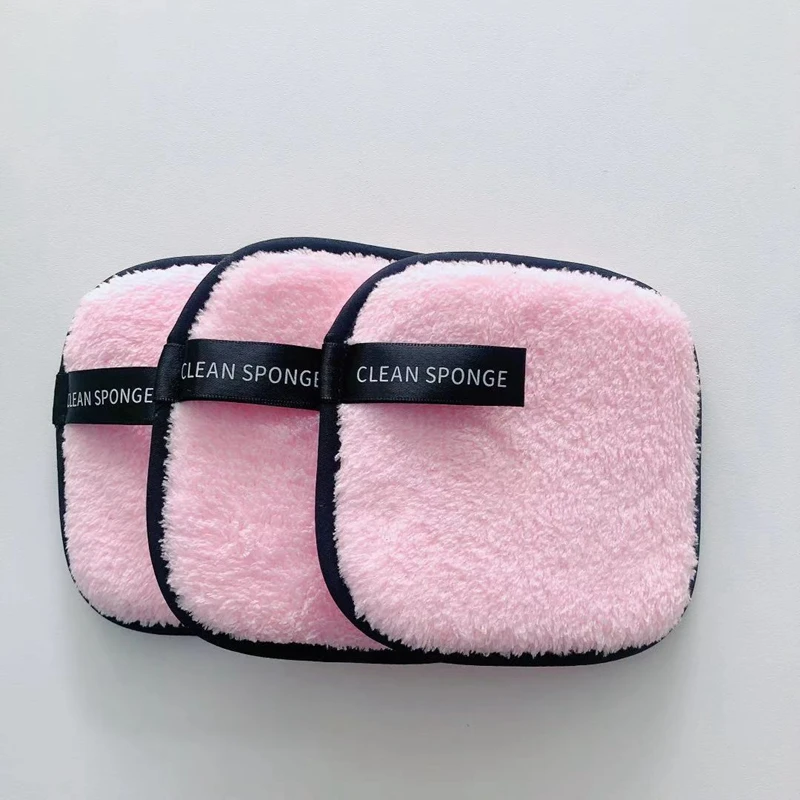 1 шт. мягкое квадратное полотенце из микрофибры для снятия макияжа|Средство