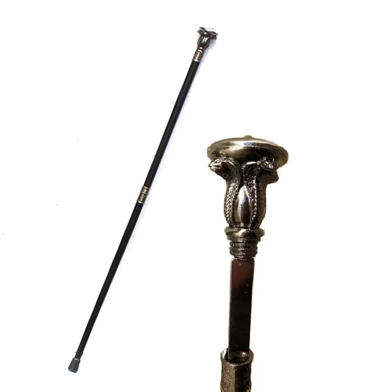 Двухсекционная трость со змеиным наконечником аксессуары для походов