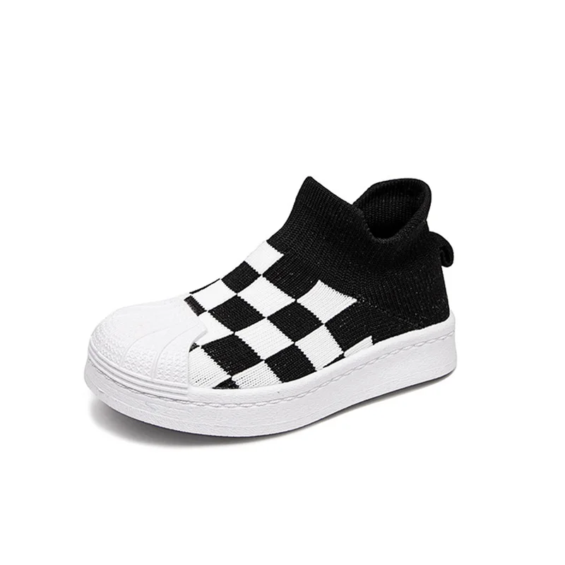 

Kruleepo Children Kids Stretch Fabric Casual Leisure Shoes Baby Girls Boys Fashion Outdoor Home Running First Walkers Shoes