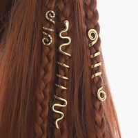 punk hip hop celtic women fashion fine rotating spiral hairpin hair accessories girl headwear jewelry ponytail decorate hairwear