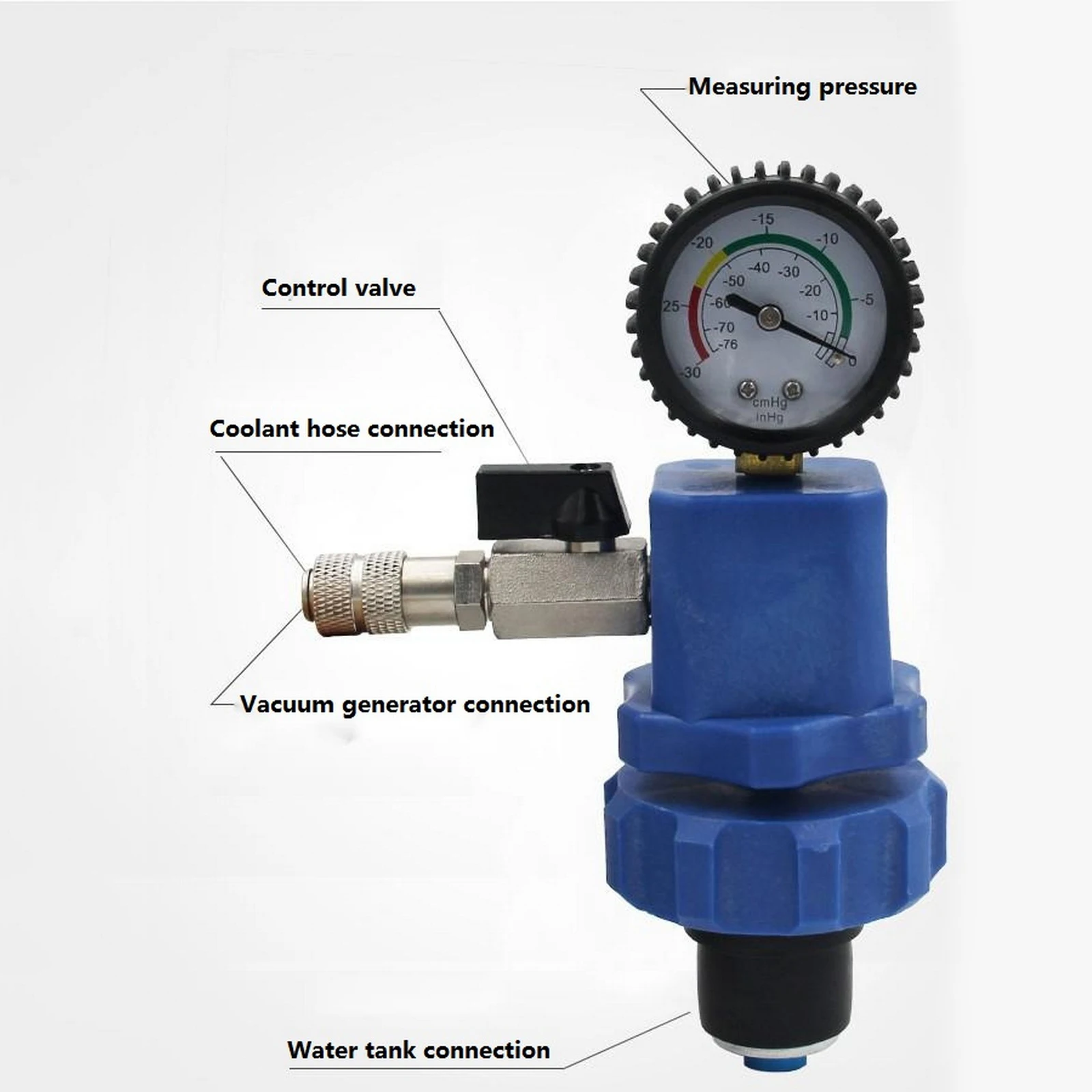 Automotive Vacuum Cooling System Auto Car Radiator Coolant Refiller Kit Filling Machine Replacement Antifreeze | Автомобили и
