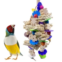 35x18cm large parrot chewing toy bird chewing toy for parrots grinding toys bird cage parrot birds accessories
