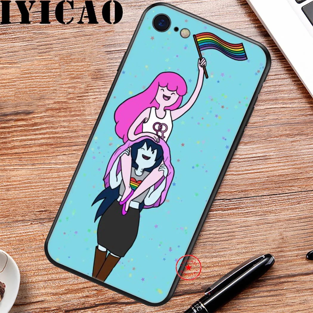 Lesbie LGBT Радуга фестиваль Прайд силиконовый мягкий чехол для iPhone 11 Pro Max XR X XS 8 7 6 6S Plus