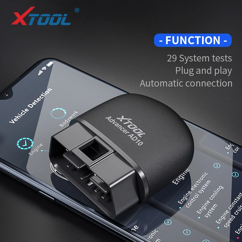 Фото XTOOL AD10 Car Doctor OBD2 Диагностический инструмент OBD / ELM327 Bluetooth 4.2 сканер Анализ Код