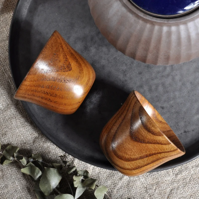 

Natural Wood Cup Primitive Handmade Spruce Wooden Cup Breakfast Beer Milk Drinkware Green Tea Cup Water Coffee Mug