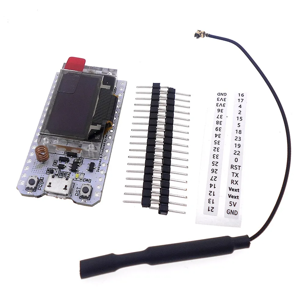 Макетная плата LoRa IoT с поддержкой Wi-Fi и Bluetooth, диапазон частот SX1276/ESP32/OLED/868-915