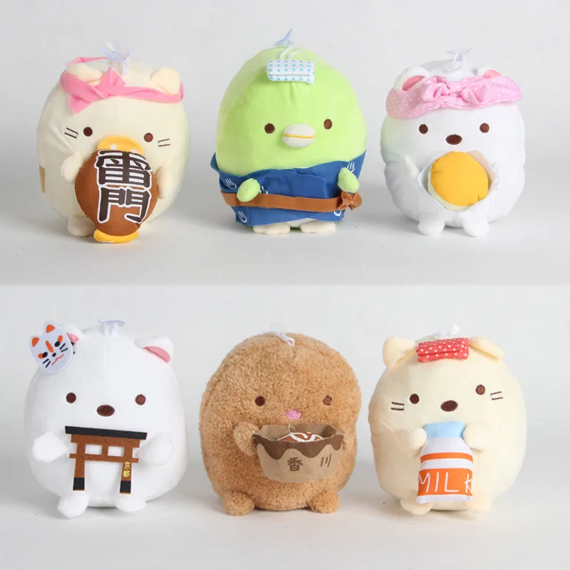 Kawaii японское аниме Sumikko Gurashi San x ручная биологическая плюшевая игрушка милая