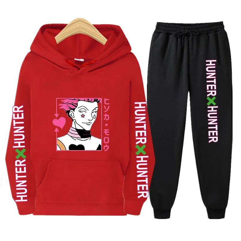 

Spring and autumn new Japanese anime full-time hunter HUNTERxHUNTER sweater suit European code sweater men's and women's sweatsh