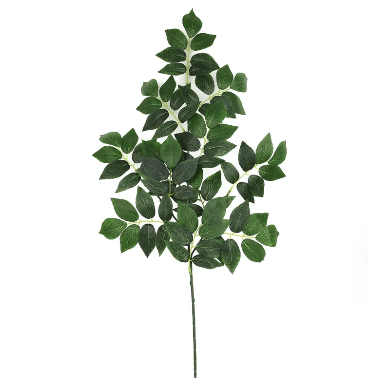 

Home Garden Decor Artificial Plants Plastic Green Leaves Fake Flower Plant Wedding Home Decoration Table Decors Home Decore