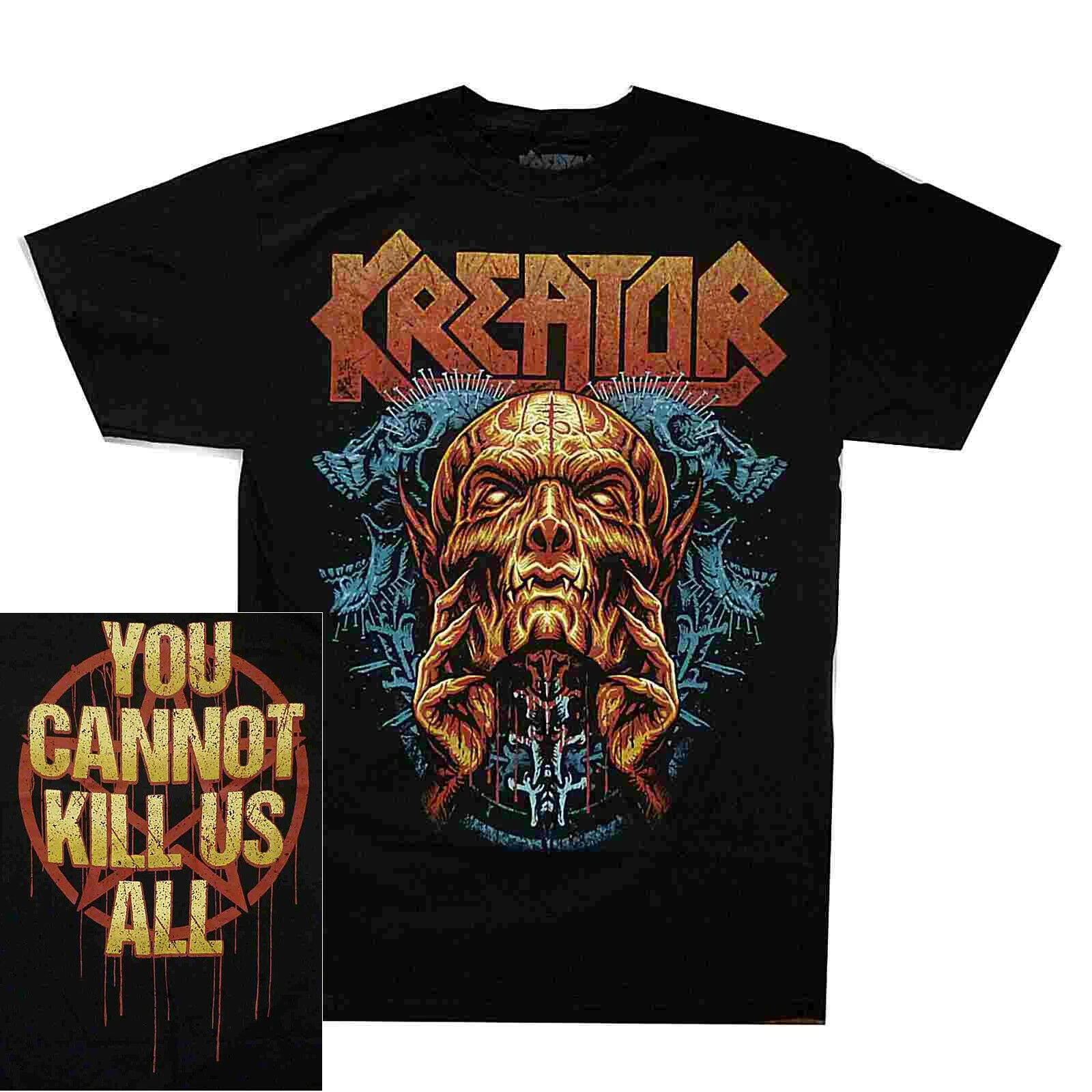 

Kreator You Cannot Kill Us Shirt S-XL T-shirt Thrash Metal Band Official Tshirt