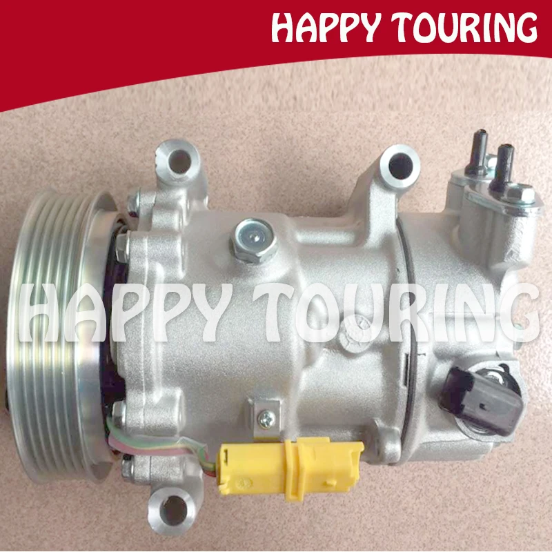 SD6C12 AC компрессор для Peugeot 207 307 408 Citroen C2 C4 9671216280 9659875780 9651910980 9678656080 6453QK 6453QJ 6453WL |