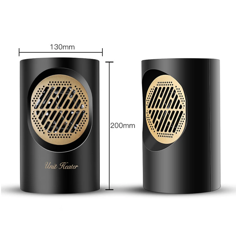 Электрический нагреватель маленький вентилятор для обогрева рабочего стола