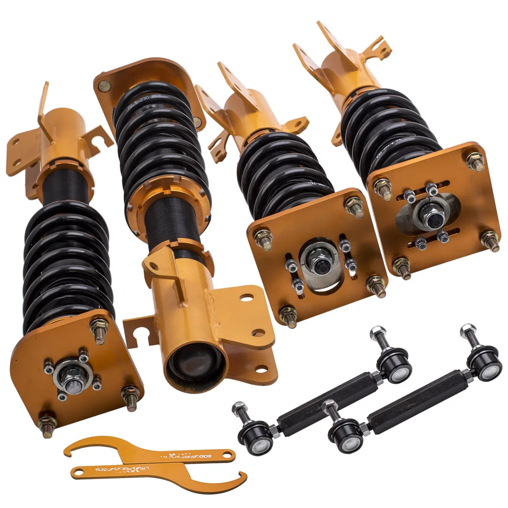 Набор Подвески Coilovers для Mazda Protege LX 1999 2002 1.6L 2.0L Adj. Высота 323 BJ 99 ~ 03 регулируемая