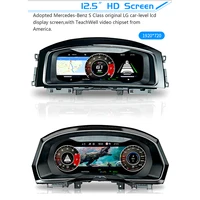 12 5 inch car instrument dashboard with intelligent display pointer for vw passat b8 golf 7 variant digital speedometer pointer