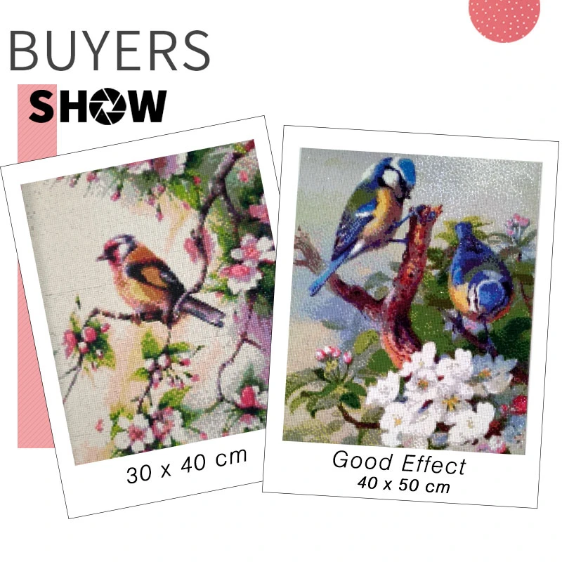 Алмазная картина птицы зима цветок сливы мозаика Продажа Цветы хобби и рукоделие