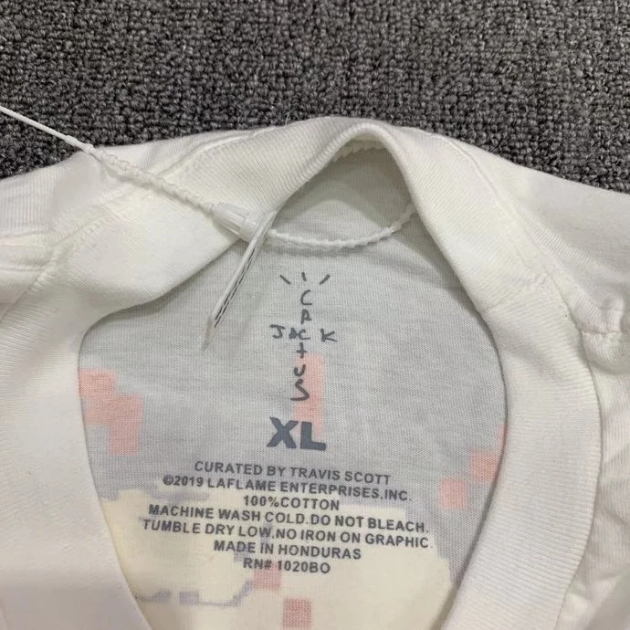 

Travis Scott Cactus Jack Trails Digital T-Shirt Men Women 1:1 Top Quality Astroworld T Shirt Mens Tees harajuku streetwear