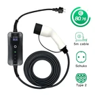 Зарядное устройство для электромобиля IEC 62196-2, тип 2, 16 А, 220 кВт