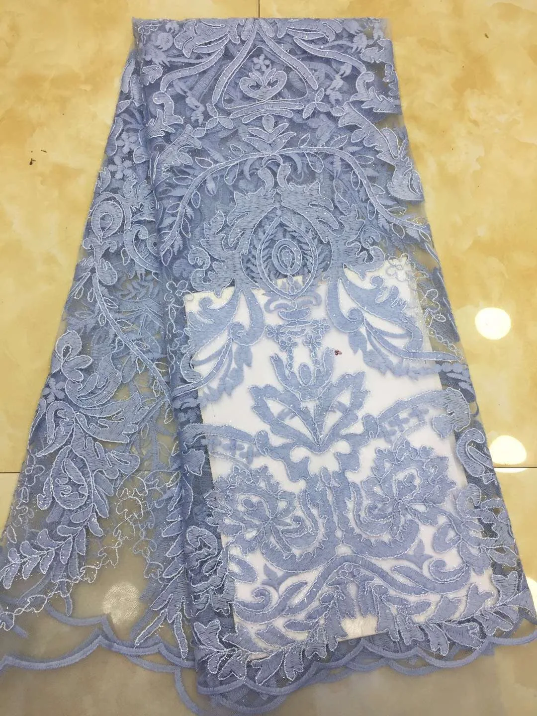 

Latest french Lace Fashion nigerian lace fabrics for wedding 2021 african french lace fabric high quality with stones DP311