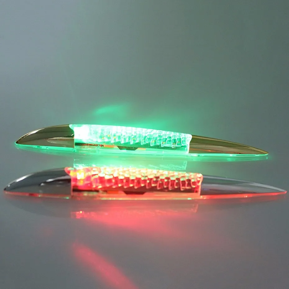 Светодиодсветодиодный Автомобильная наклейка RGB на солнечной батарее