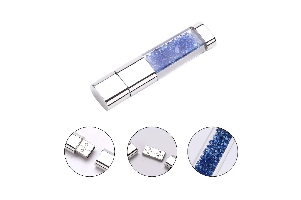 Кристаллические элементы USB флеш-накопители USB 3,0 флэш-накопитель U Диск флеш-накопитель 4 ГБ 8 ГБ 16 ГБ 32 ГБ 64 ГБ 128 ГБ творческие подарки