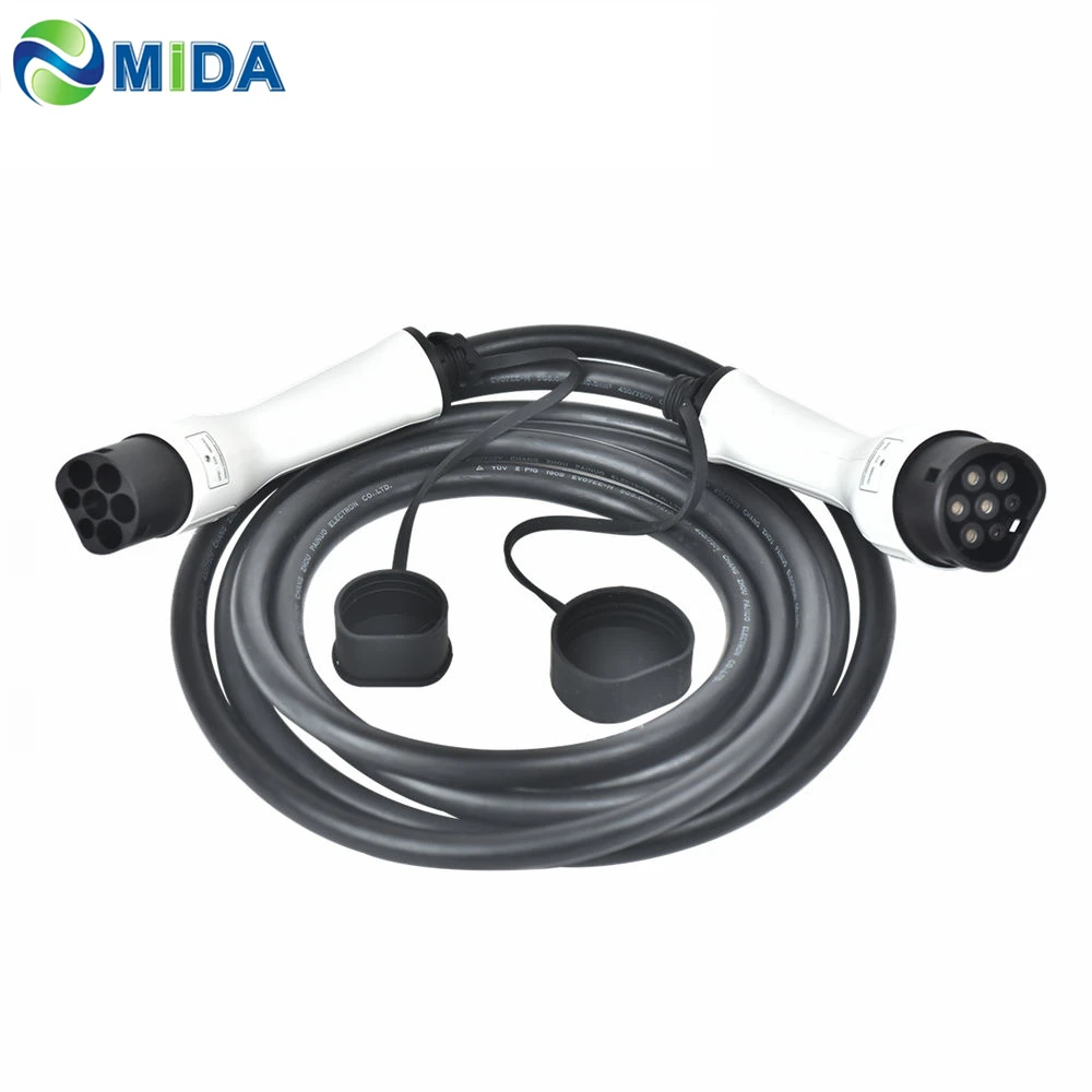 16Amp 32Amp 5 м 3 фазы Тип 2 к кабель для зарядки электромобилей Iec 62196 EV Зарядное