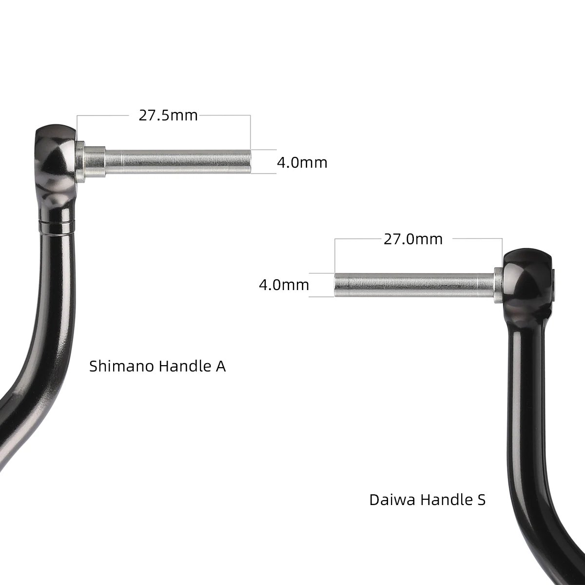 Ручка катушки Gomexus для Shimano AX FX IX Soare BB Sienna Nexave FD FE Daiwa Sweep fire 1000 2000 2500 3000 катушка 35 мм