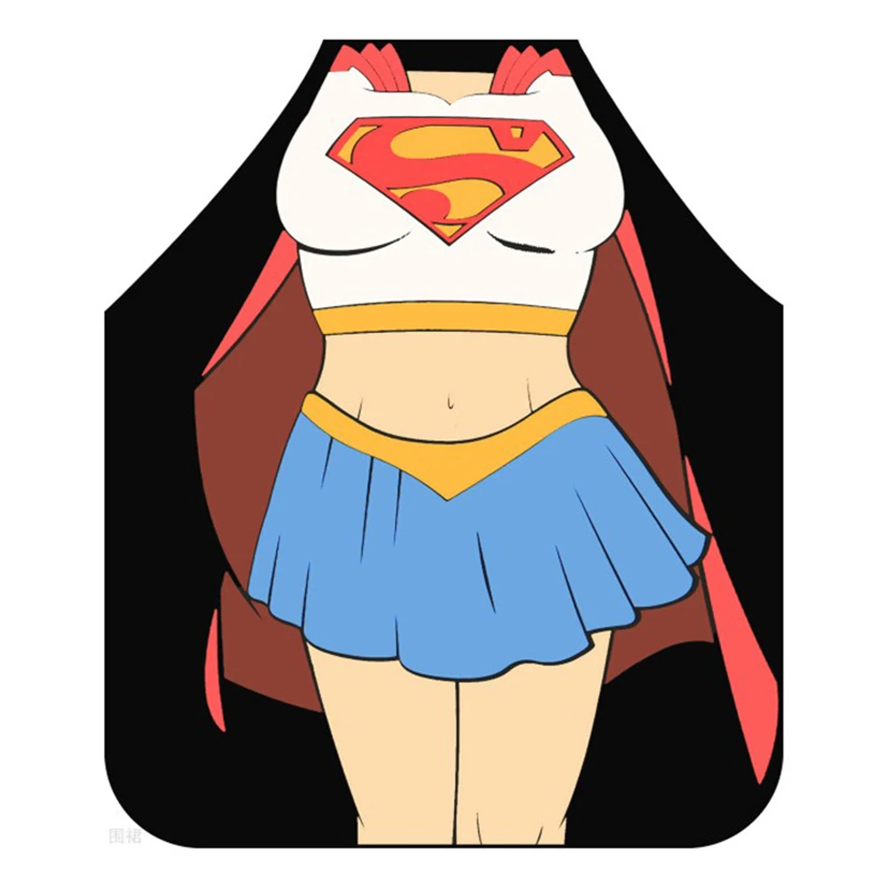 10 шт. женский фартук сексуальные фартуки для барбекю очистки приготовления пищи