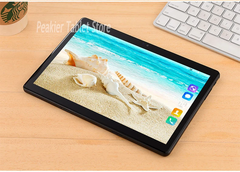 10-дюймовый планшетный ПК Octa Core 128G Планшеты Android 9,0 Wi-Fi Bluetooth gps 3g 4 аппарат не привязан к оператору сотовой связи Телефонный звонок Dual SIM 10,1 дюймов tabets