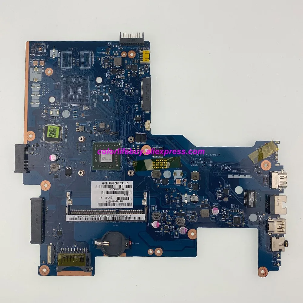 Оригинальная материнская плата 764267-501 764267-001 764267-601 UMA E1-6010 CPU ZSO51 для ноутбука HP 15-G