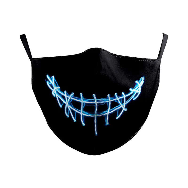 

Adult mask clown Aztec adult washable reusable male and female mask fashion mask PM2.5 3D digital printing chip