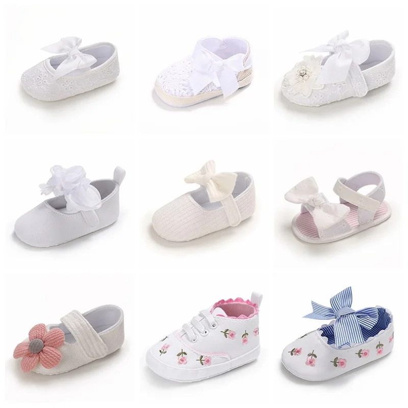 2021 Baby First Walker Clothes scarpe per bambini battesimo per bambini passeggino ragazza