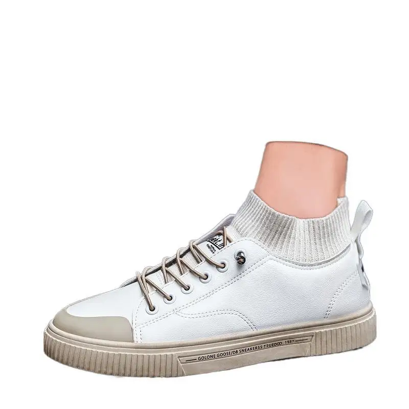 

Men's Casual Leather Shoes Men Sneakers Board Shoe Men Breathable Young Men Daily Footwear Warm Sneakers Comfortable Flats