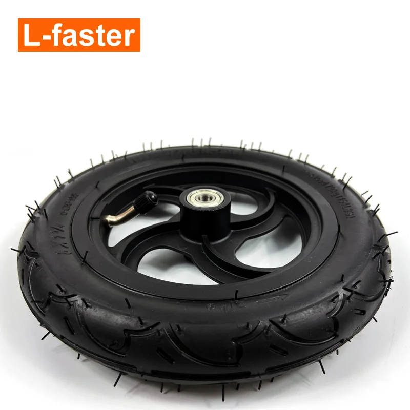 Колесо пневматическое 8 дюймов с внутренней трубкой для самоката размер колеса 8x1