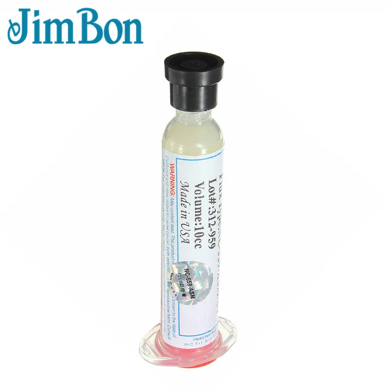 1 шт. припоя паяльной пасты флюсовая паста экологически масло 10cc NC 559 ASM UV BGA PCB