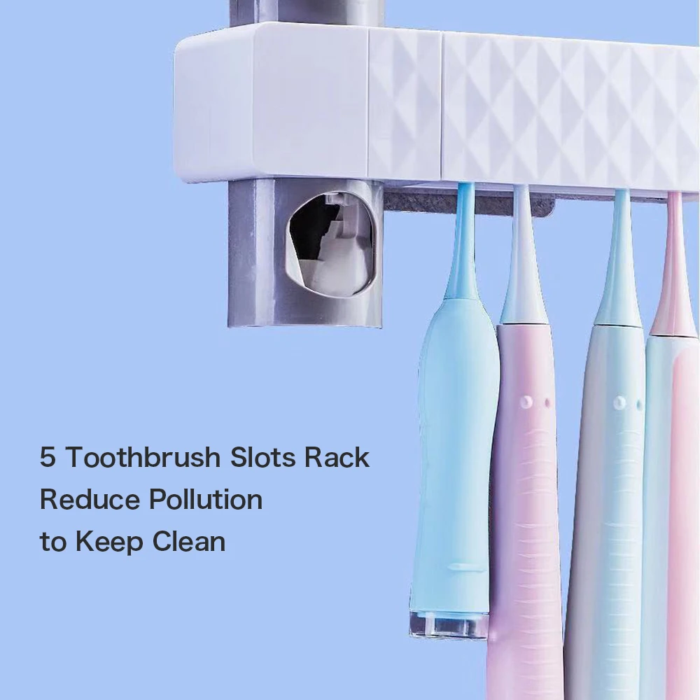 Антибактериальная зубная щетка 2 в 1 автоматический дозатор зубной пасты