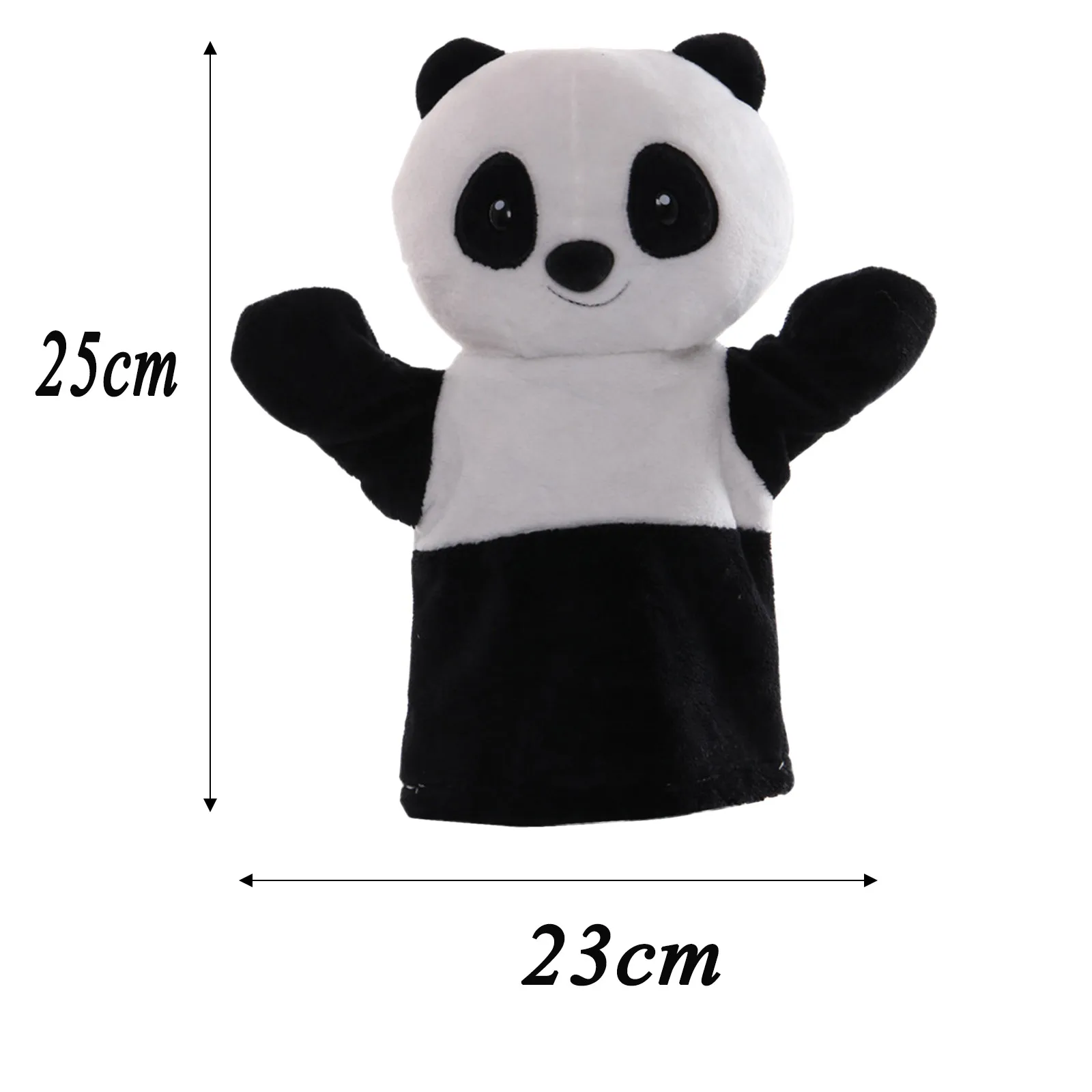 

Cartoon Panda Plush Toy Hand Puppet Cartoon Animals Parent-Child Interactive Plush Toy Children Birthday Gift 5*