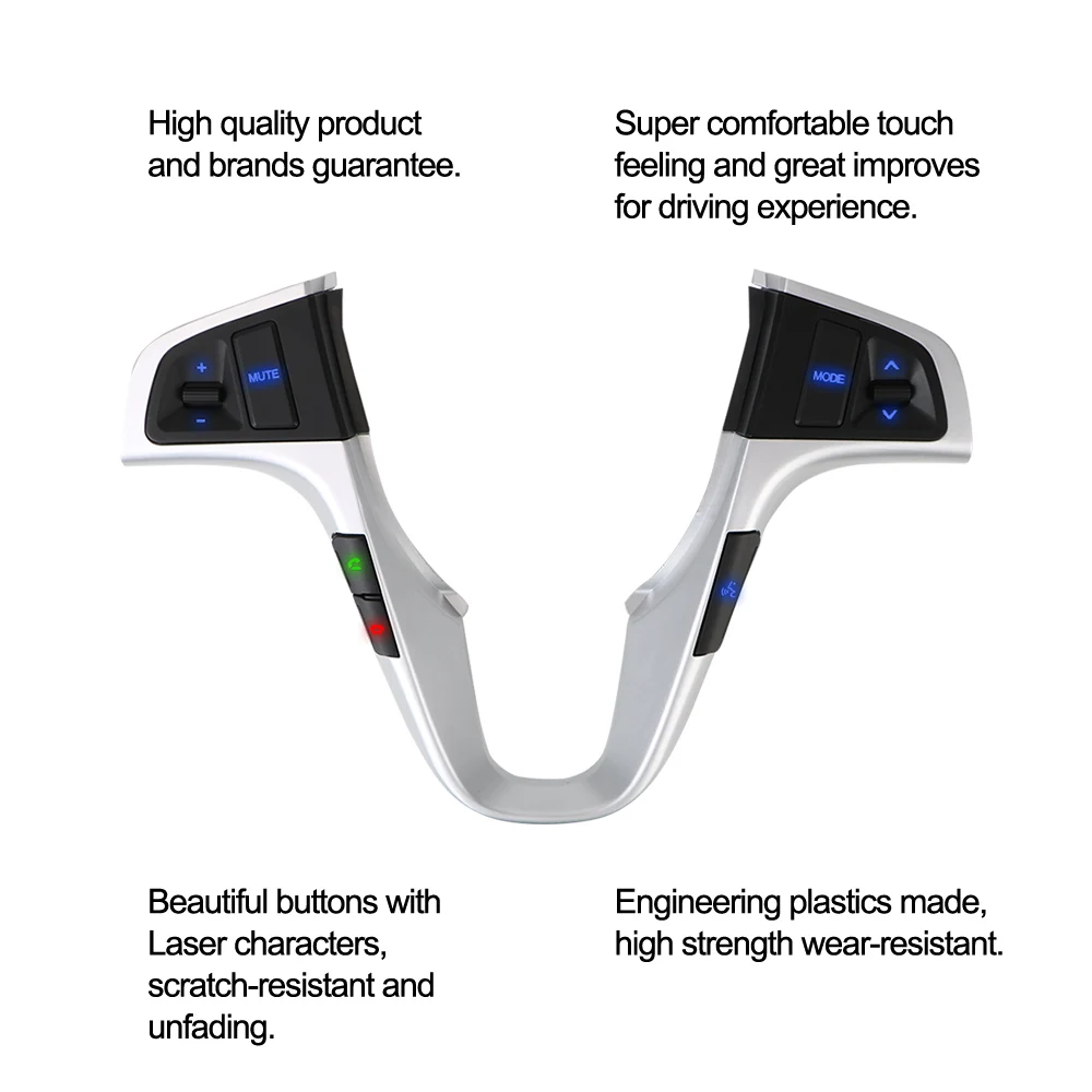 Кнопки на руль для Hyundai VERNA SOLARIS Многофункциональный Bluetooth-переключатель