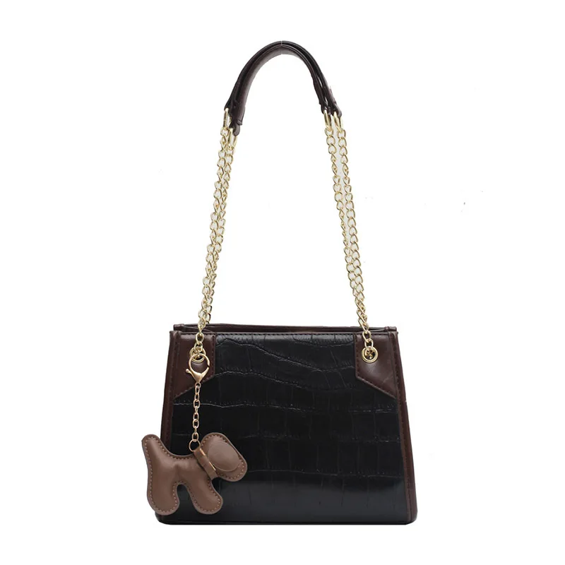

Hong Kong retro ladies bag 2020 autumn and winter new fashion chain shoulder bag online celebrity texture messenger bag