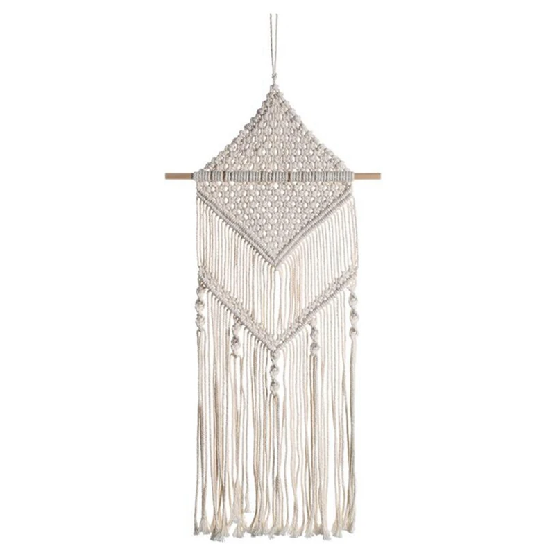 

Indian Style Dreamcatcher Macrame Wall Hanging Tapestry Boho Dreamcatcher Tassel Leaves Wall Macrame Tapestry Wall Decor